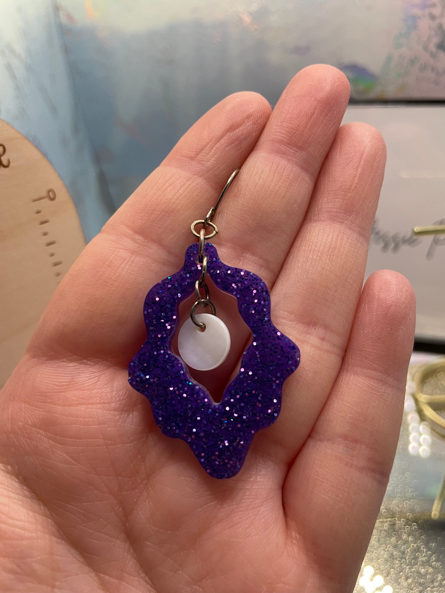 Chandelier Earrings : 3 colour option