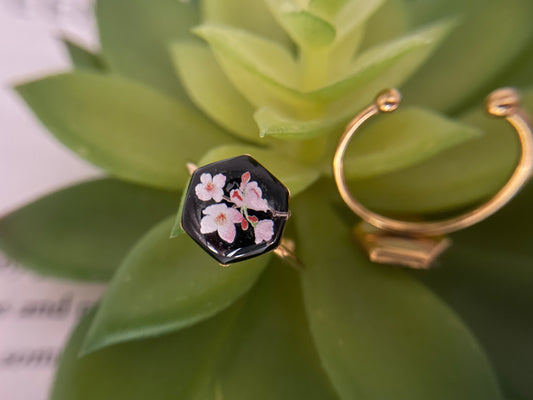 Adjustable Hexagon Rings – Stainless Steel