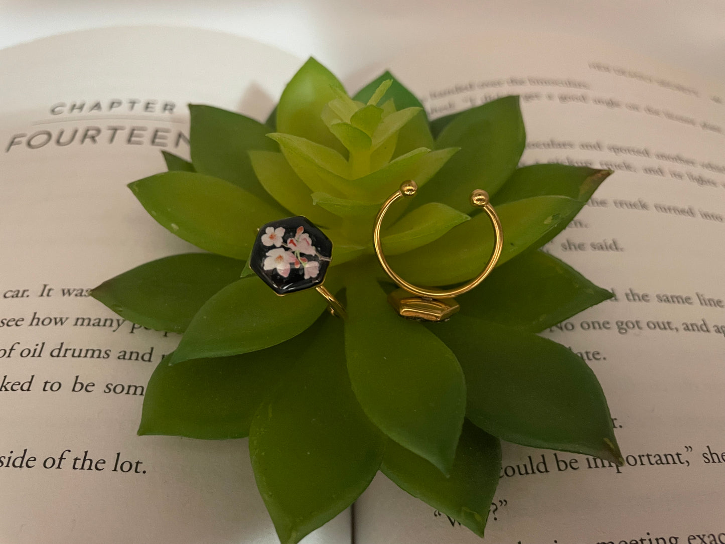 Adjustable Hexagon Rings – Stainless Steel