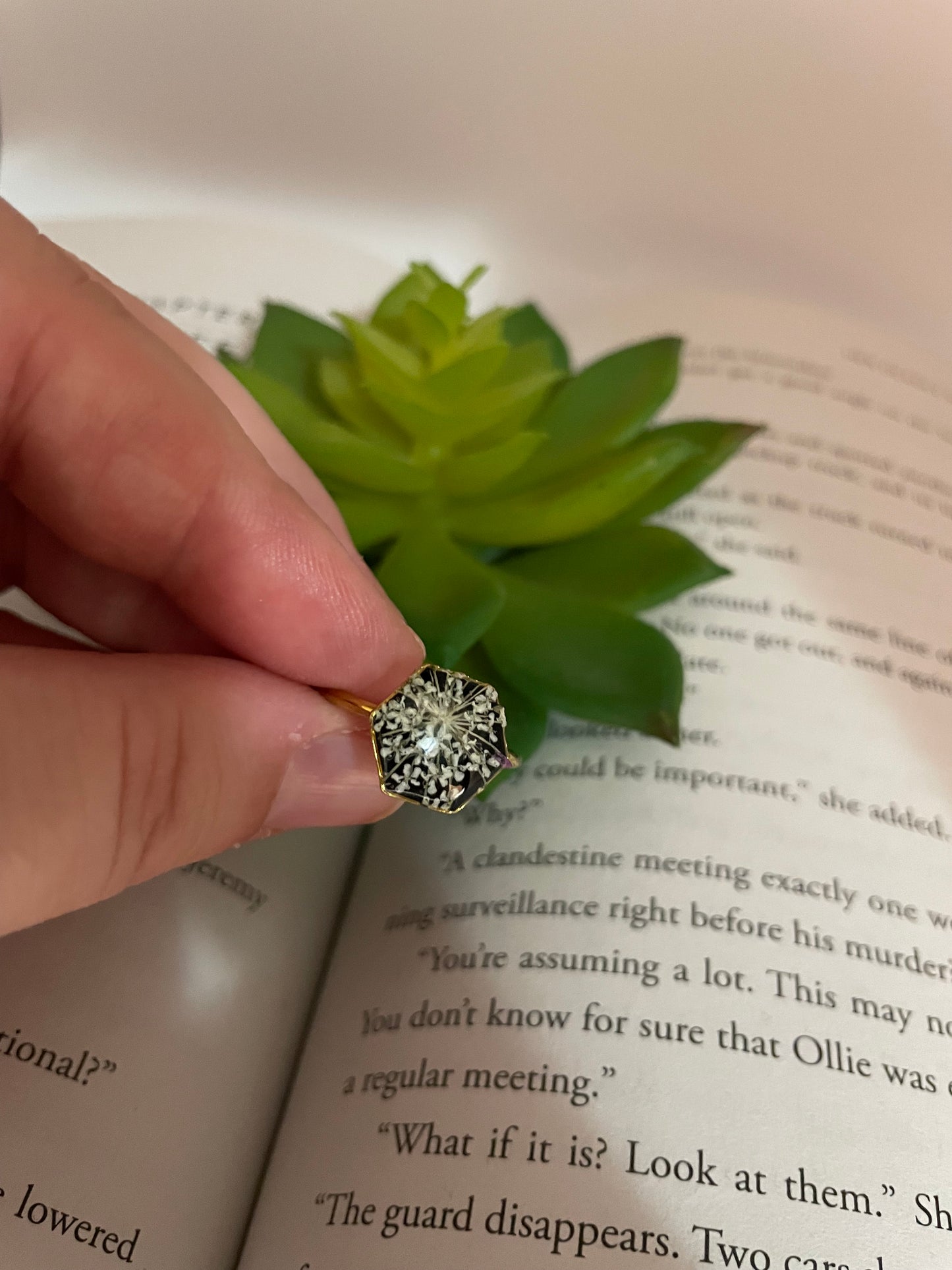 Adjustable Hexagon Rings – Stainless Steel