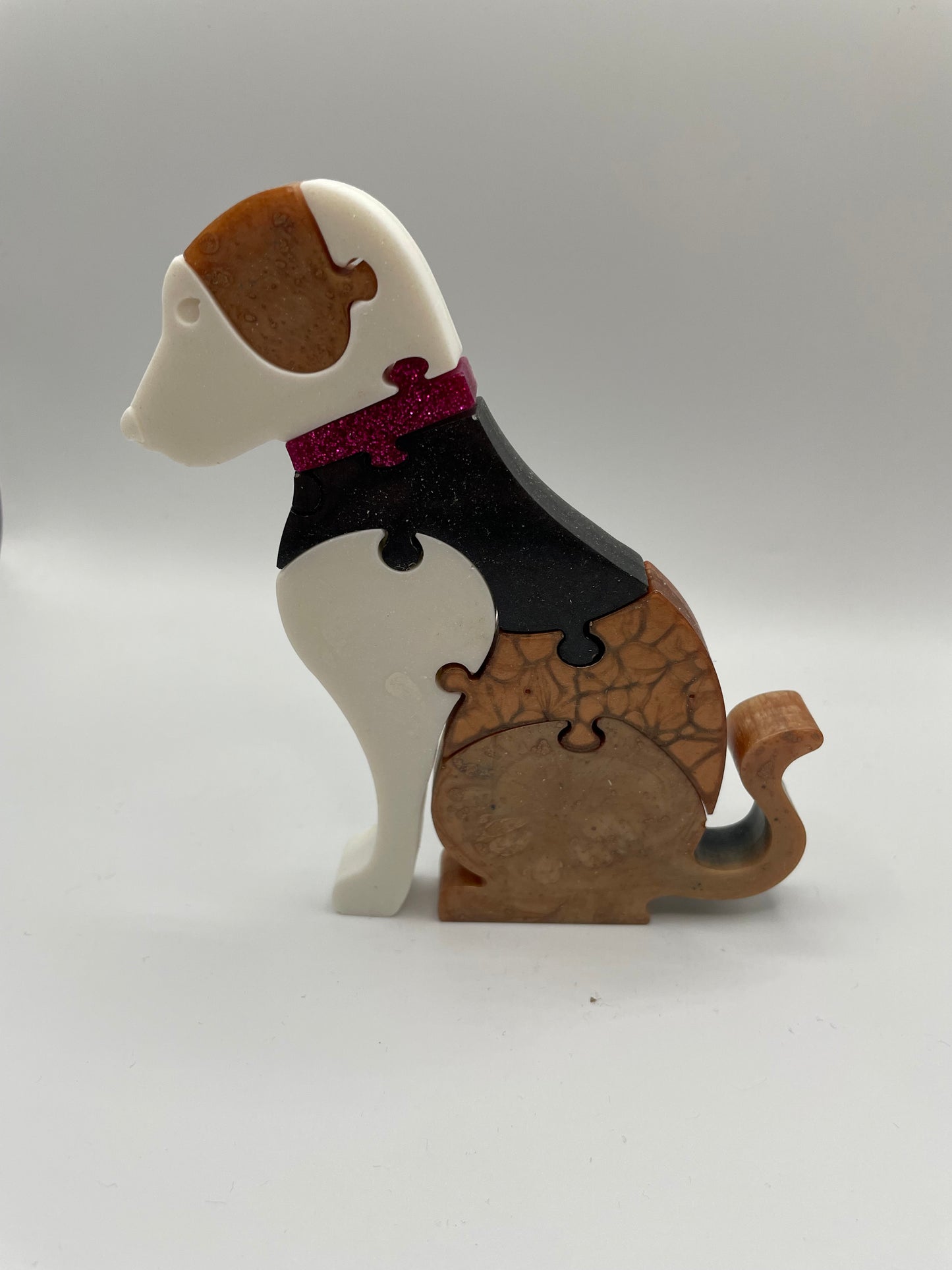 Resin Dog Puzzle – 7 Pieces