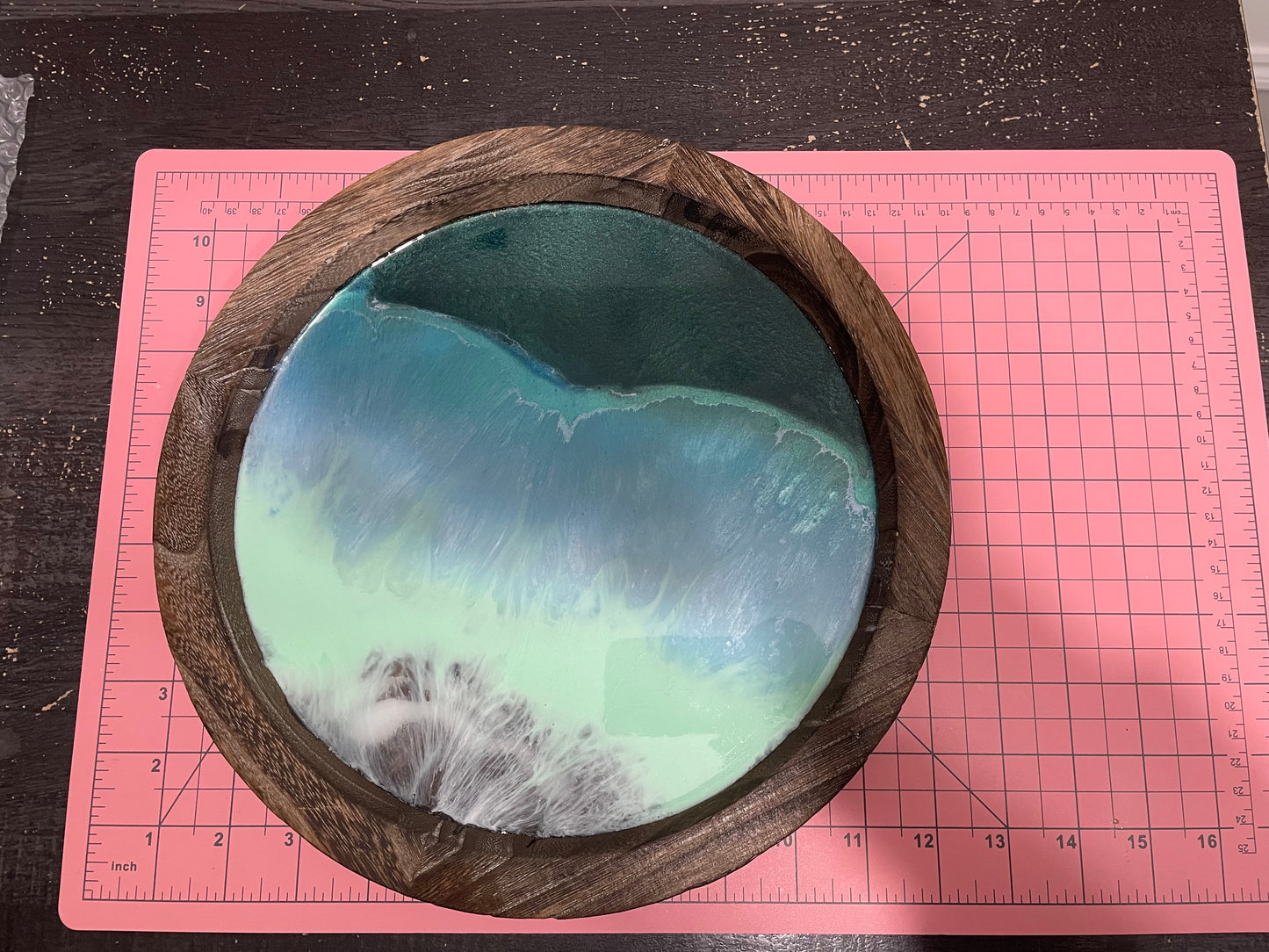 Rustic Ocean Serving Tray