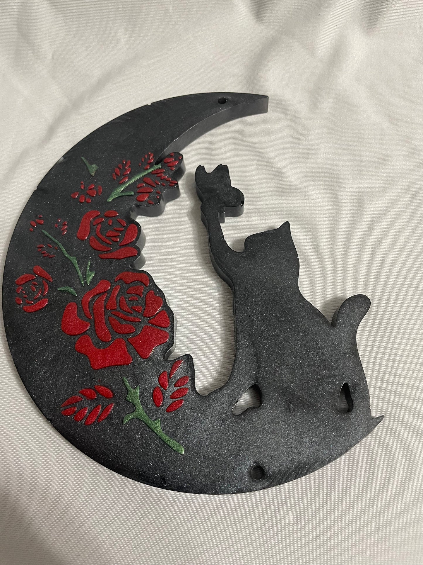 Cat on Moon :Wall Decoration