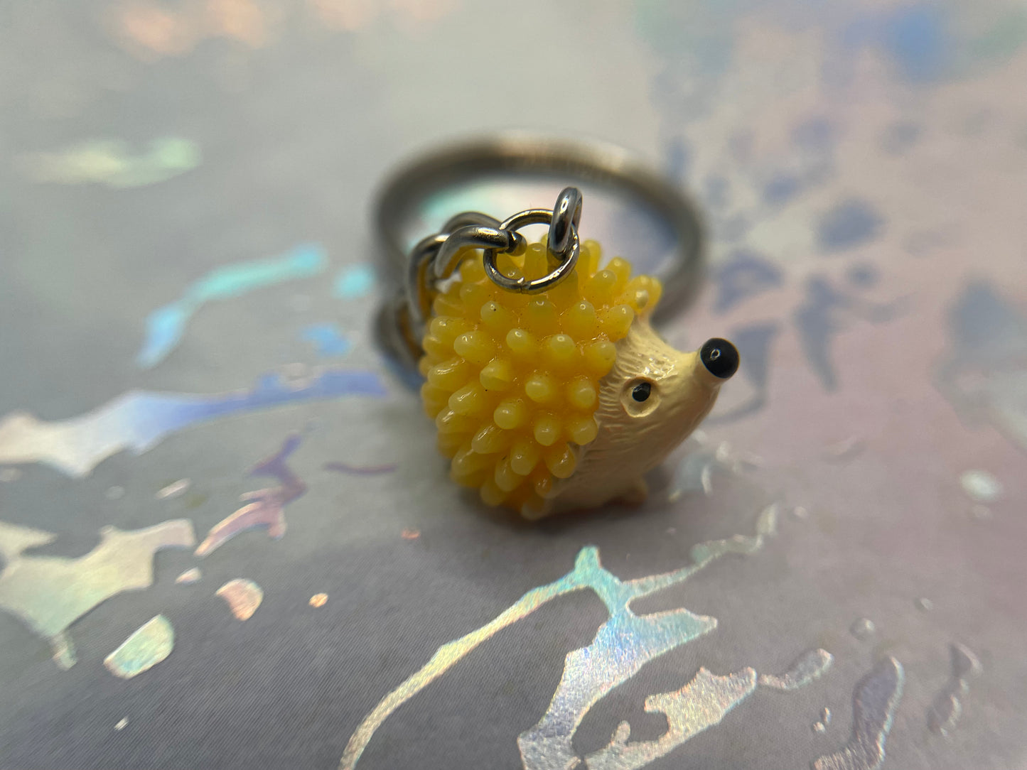 Hedgehog Keychain