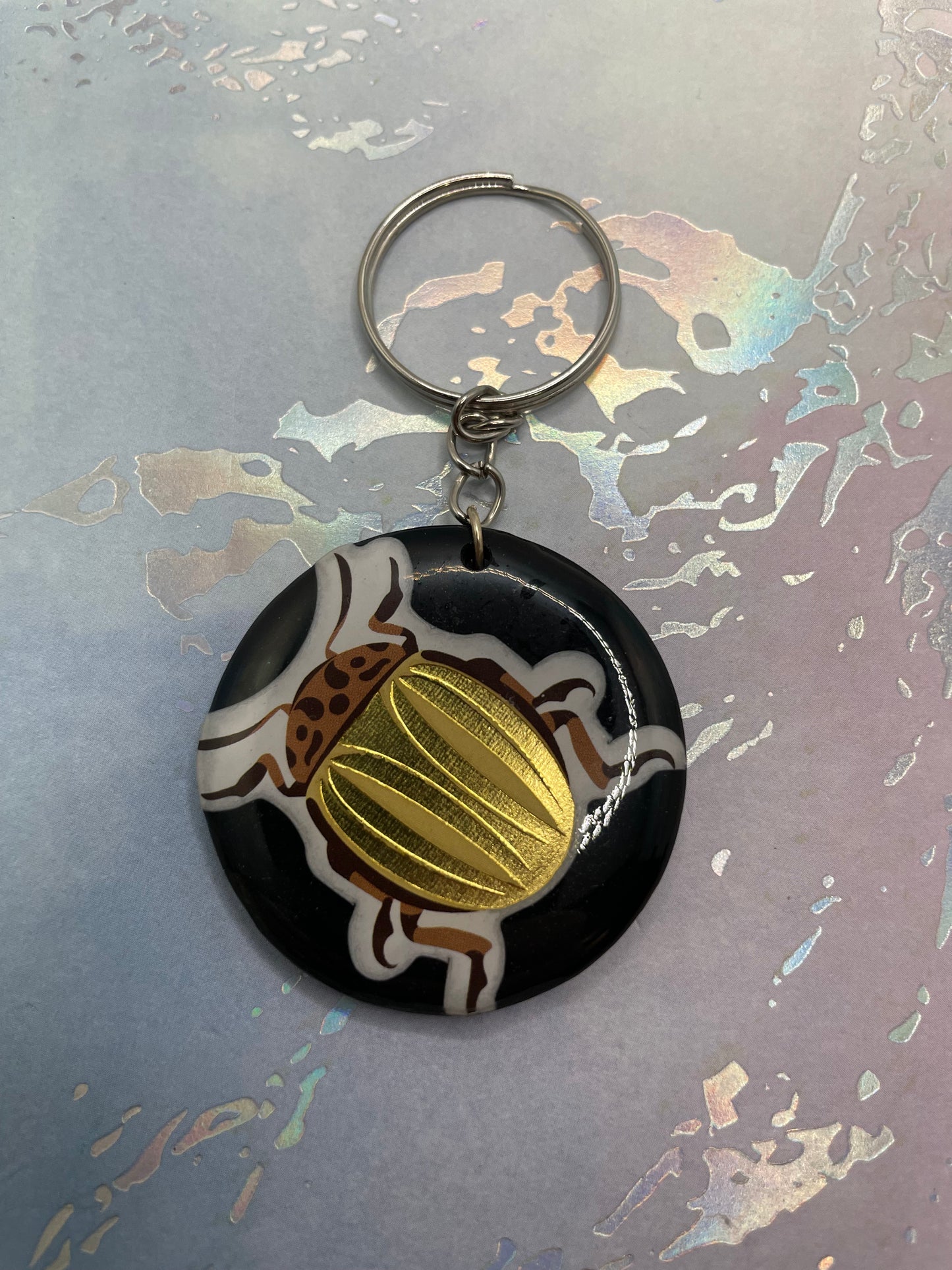 Porte-clés Insecte en Résine