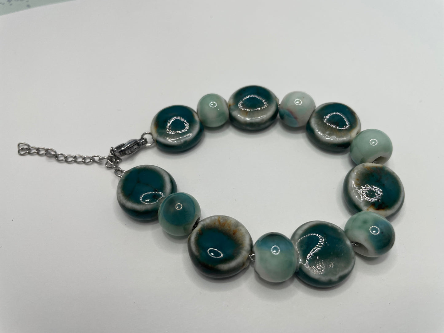 Bracelet Céramique Bleu