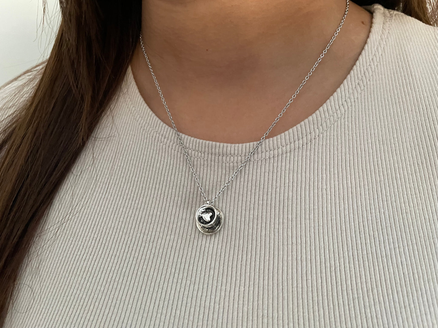 Cup of Love 17” Silver Chain - STAINLESS STEEL