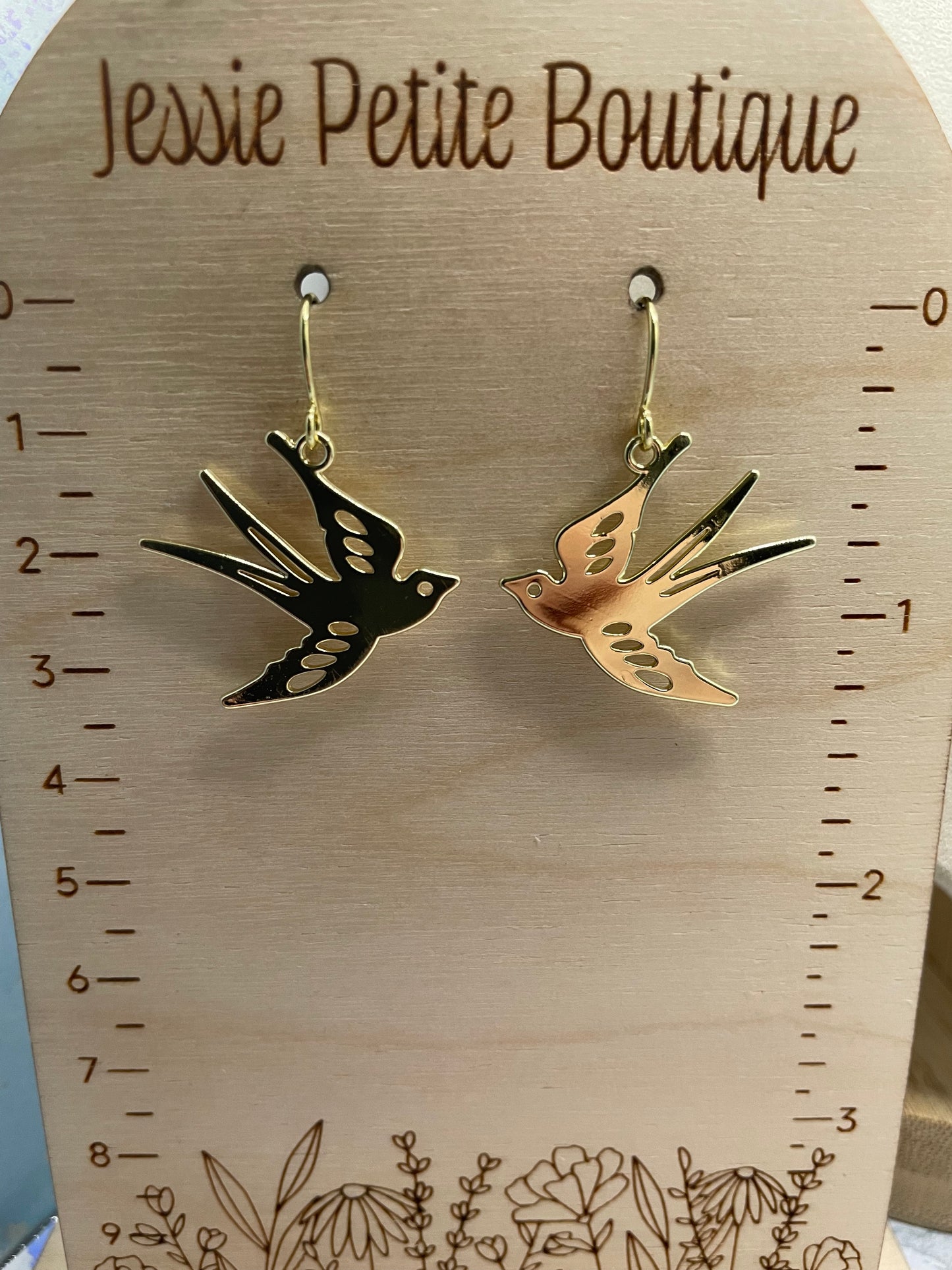 Chic Gold Bird Jewelry Set-18'' NICKEL FREE+GOLD PLATED