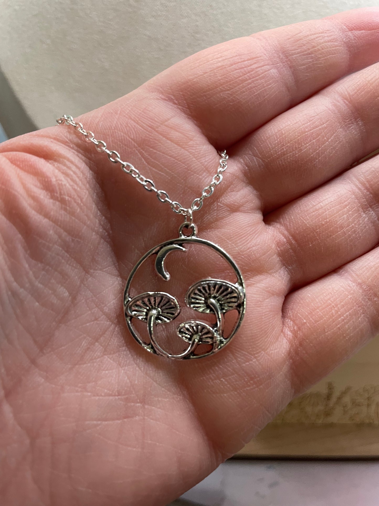 Ensemble Champignons et Lune-Acier Inoxydable+Sans Nickel