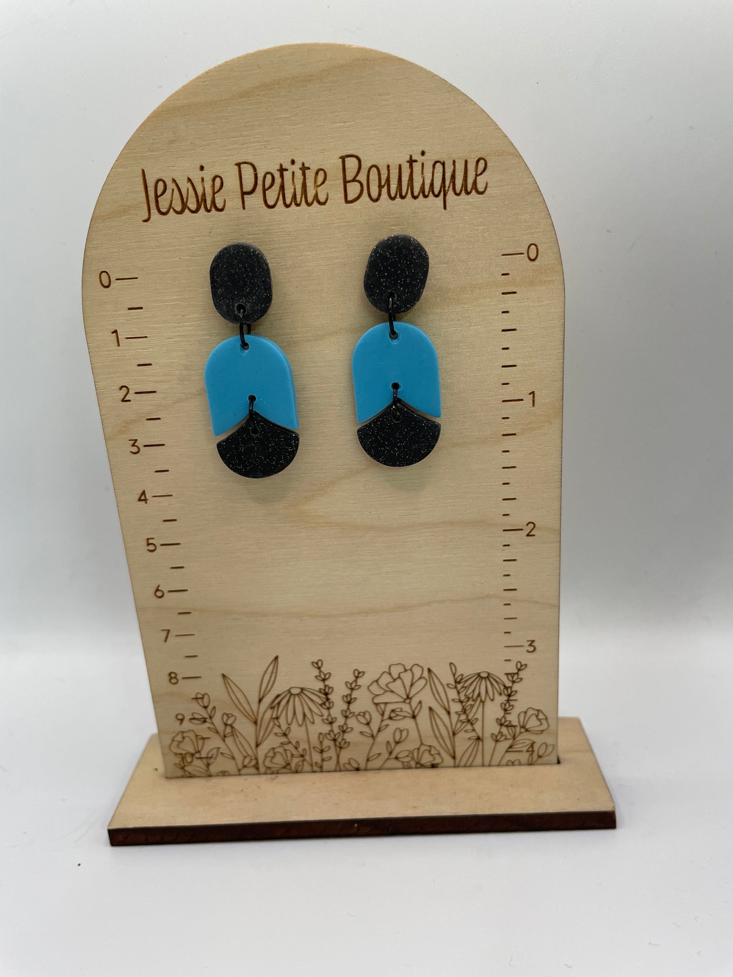 Paula : noir et bleu
