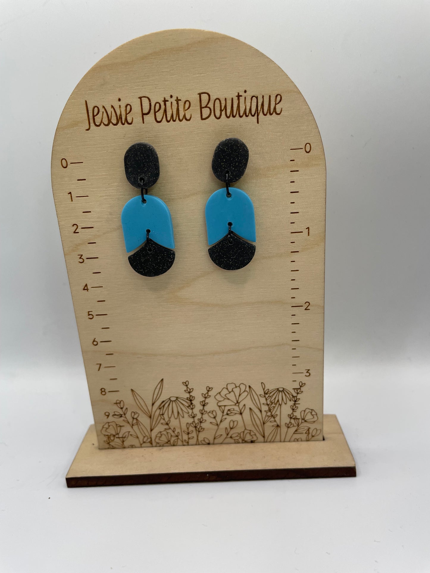 Paula : noir et bleu