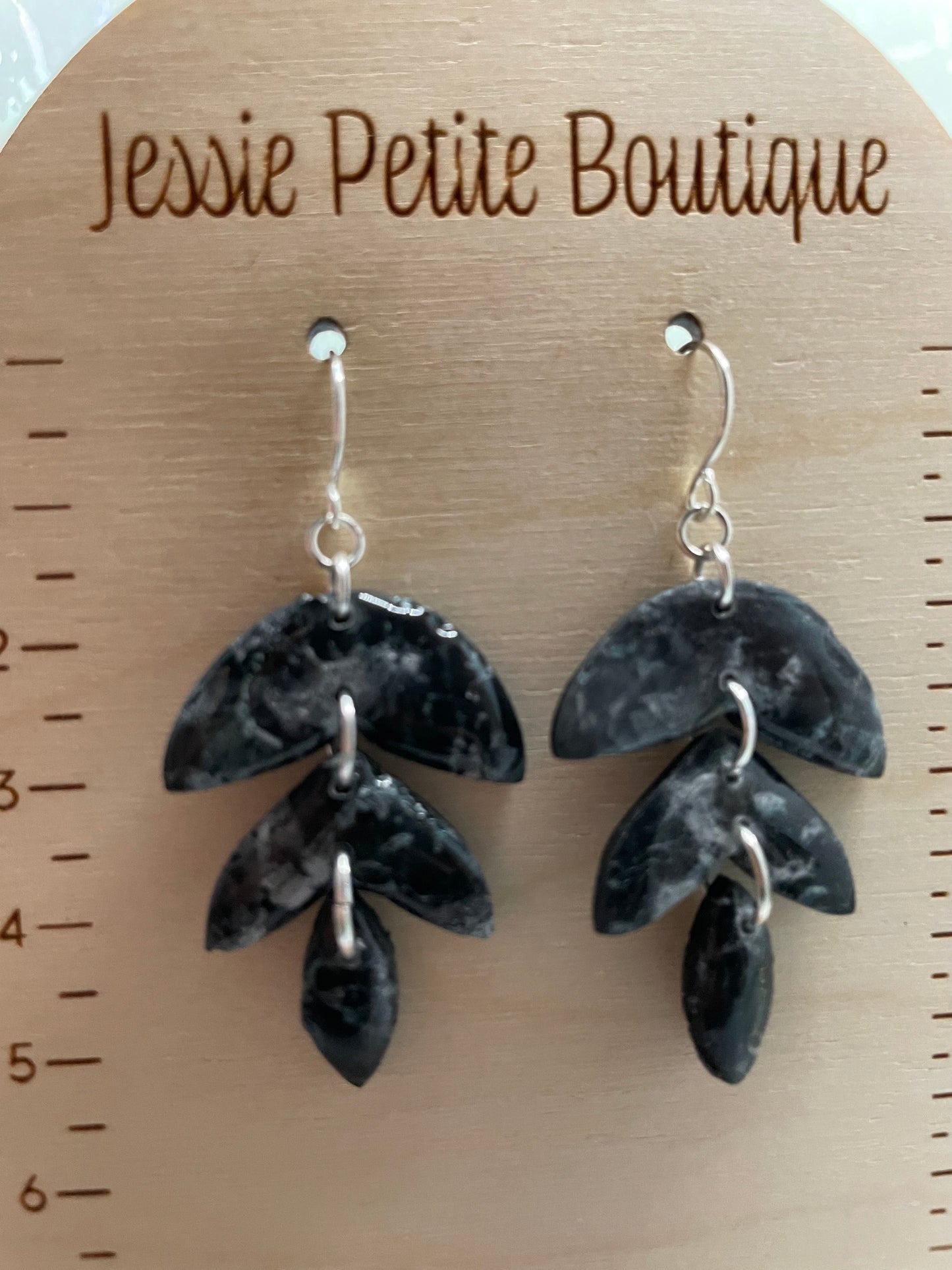 fleur d'argile noire et grise - sans nickel