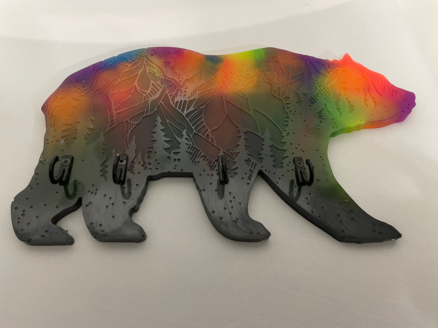 Glow in the Dark Northern Light Bear: Wall Decoration