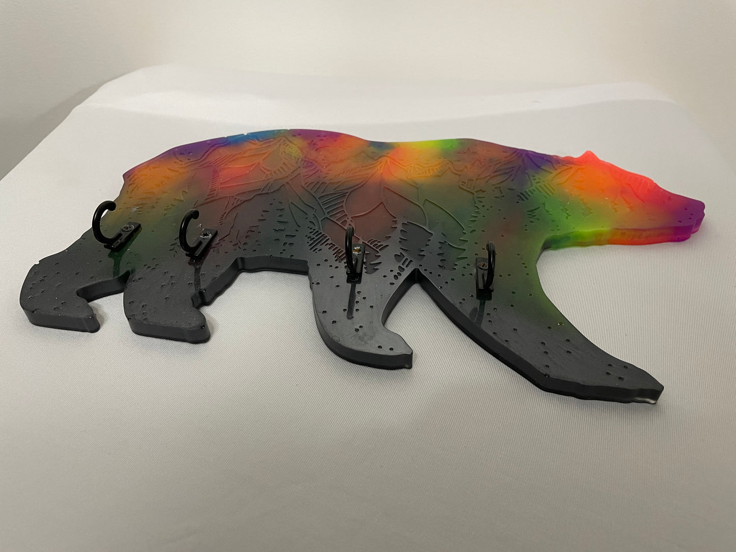 Glow in the Dark Northern Light Bear: Wall Decoration