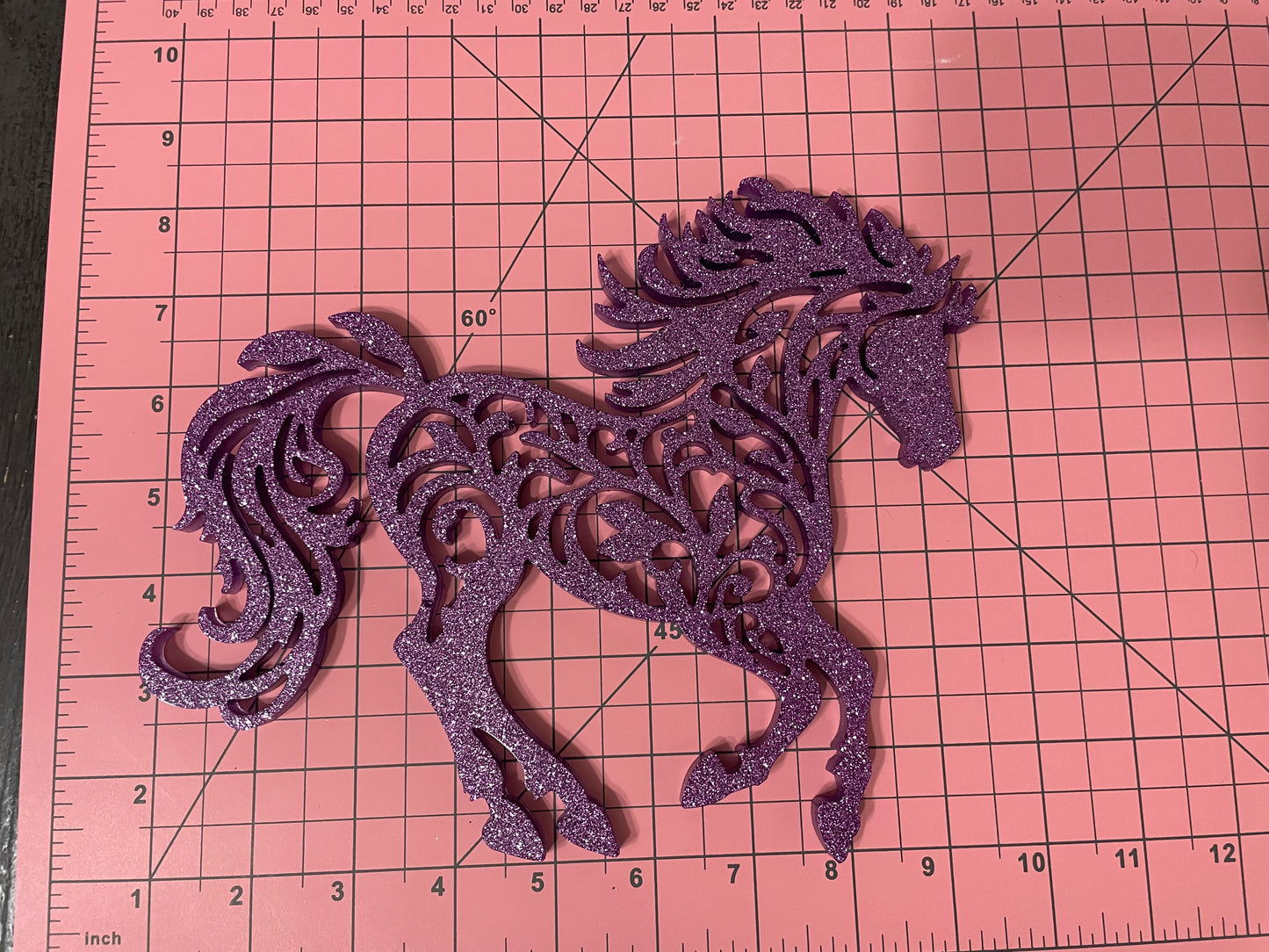 Decorative Horse: Wall Art