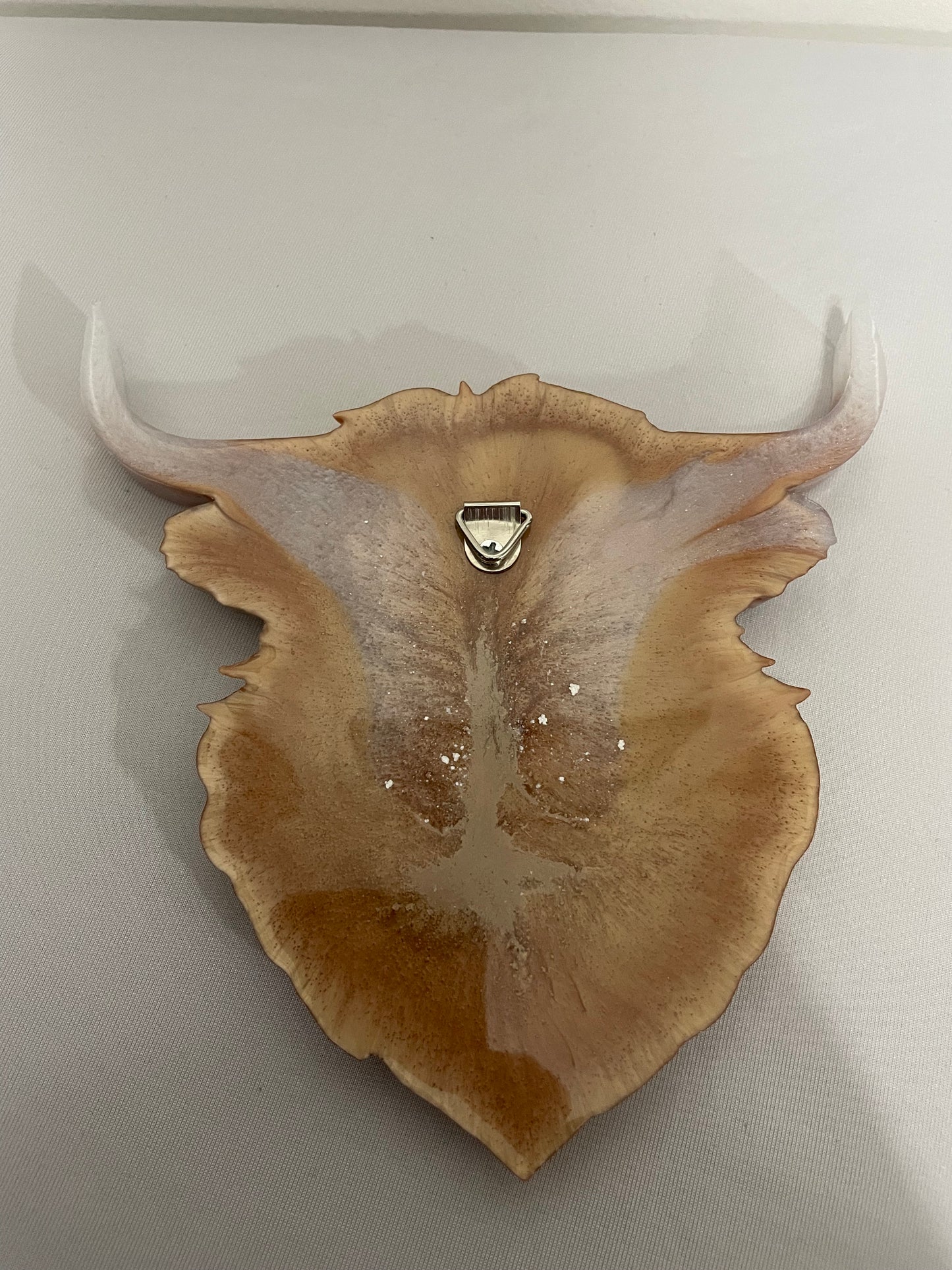 Highland Cow Resin Wall Decoration – Handcrafted Rustic Art