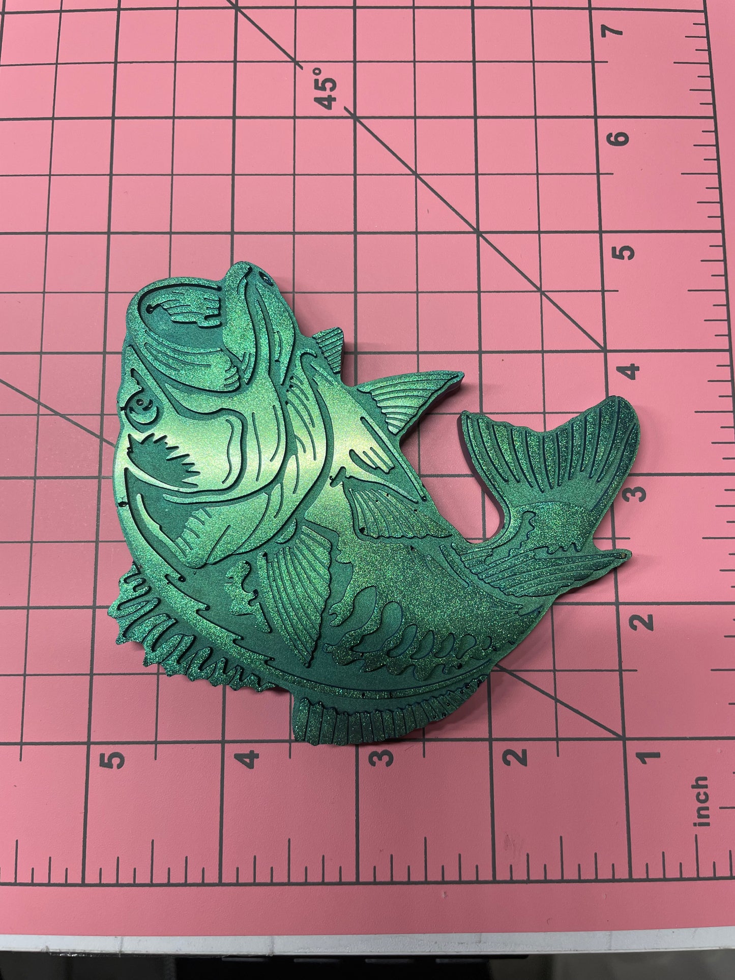 Fish Magnets – Handmade Resin with Metallic Finish