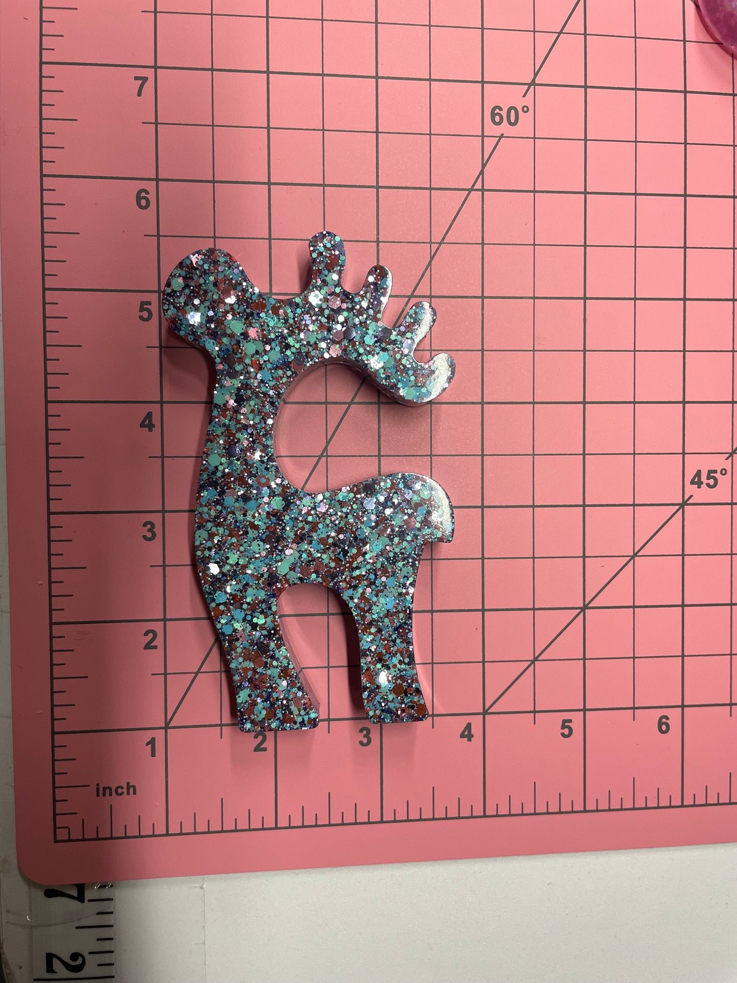 Moose Magnet – Handmade Resin Decoration