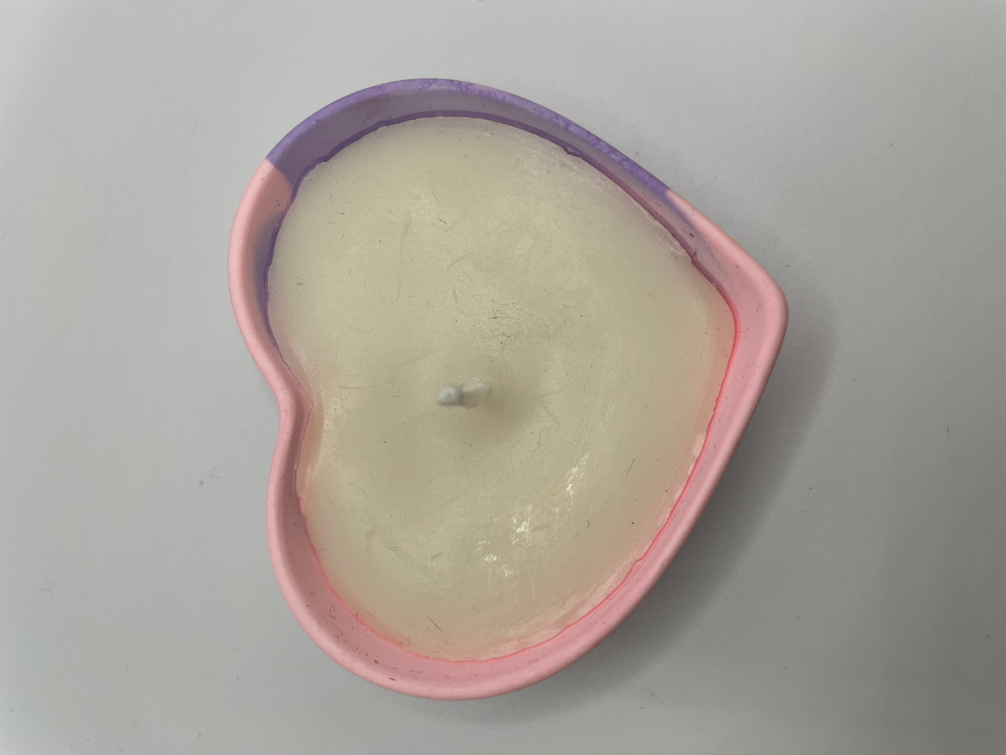 Small Heart Eco-Resin Candles – Handmade Soy Wax