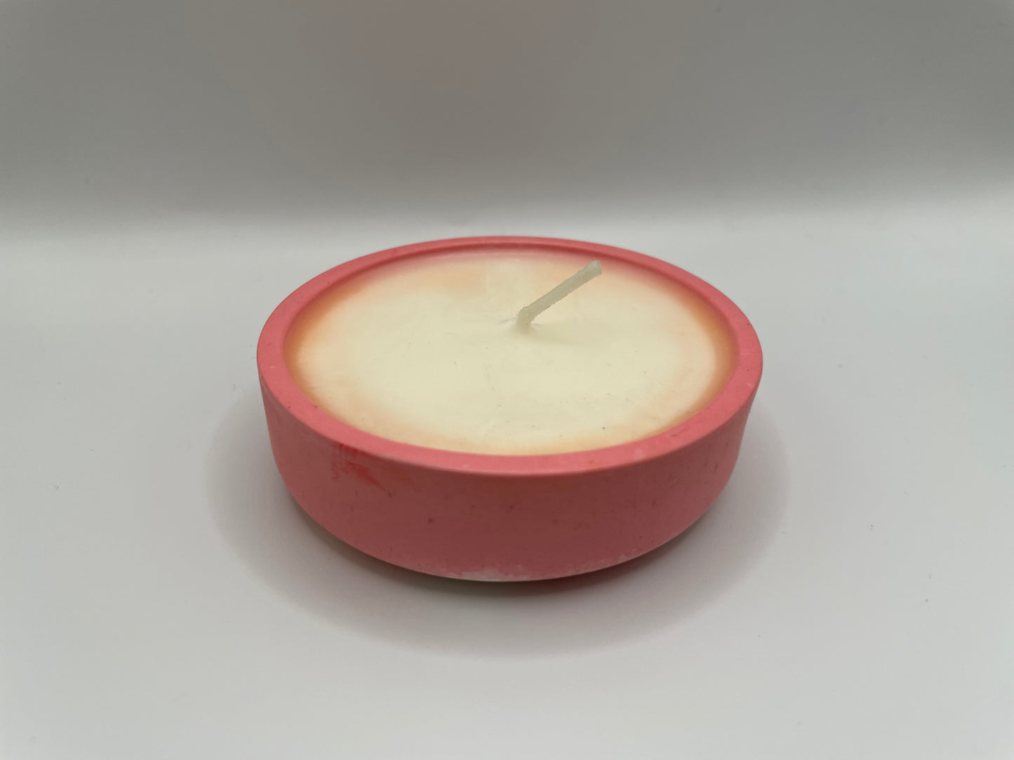 Pink Eco-Resin Candle – Citrus + Sage Soy Wax