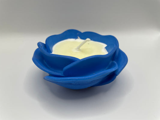 Blue Flower Eco-Resin Candle – Forest of Fir Soy Wax