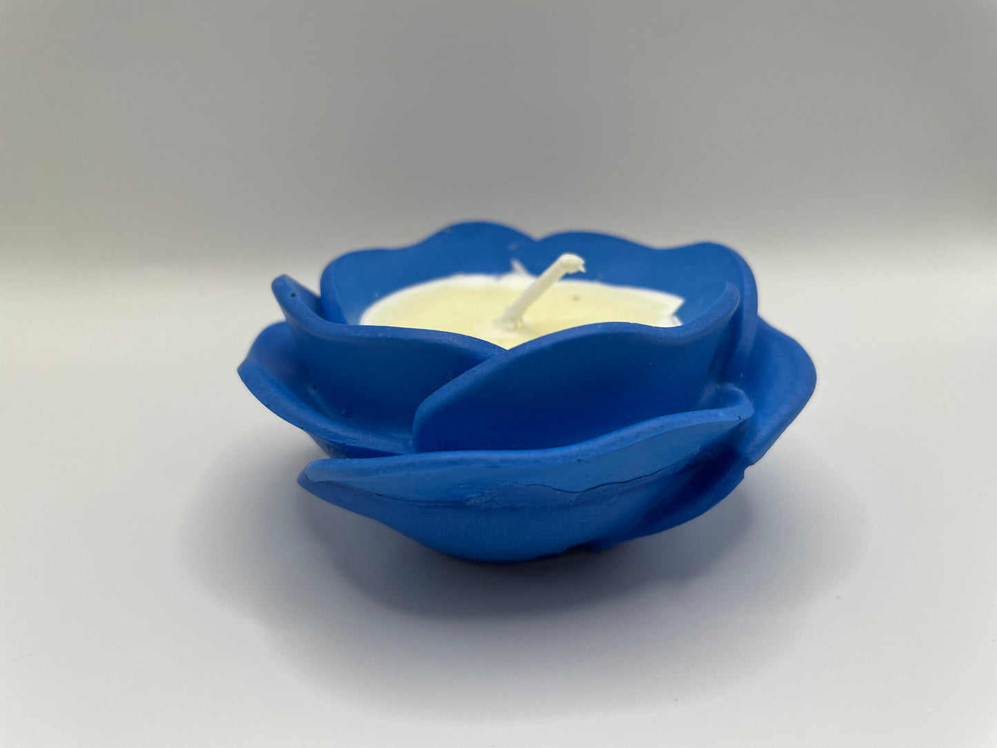 Blue Flower Eco-Resin Candle – Forest of Fir Soy Wax