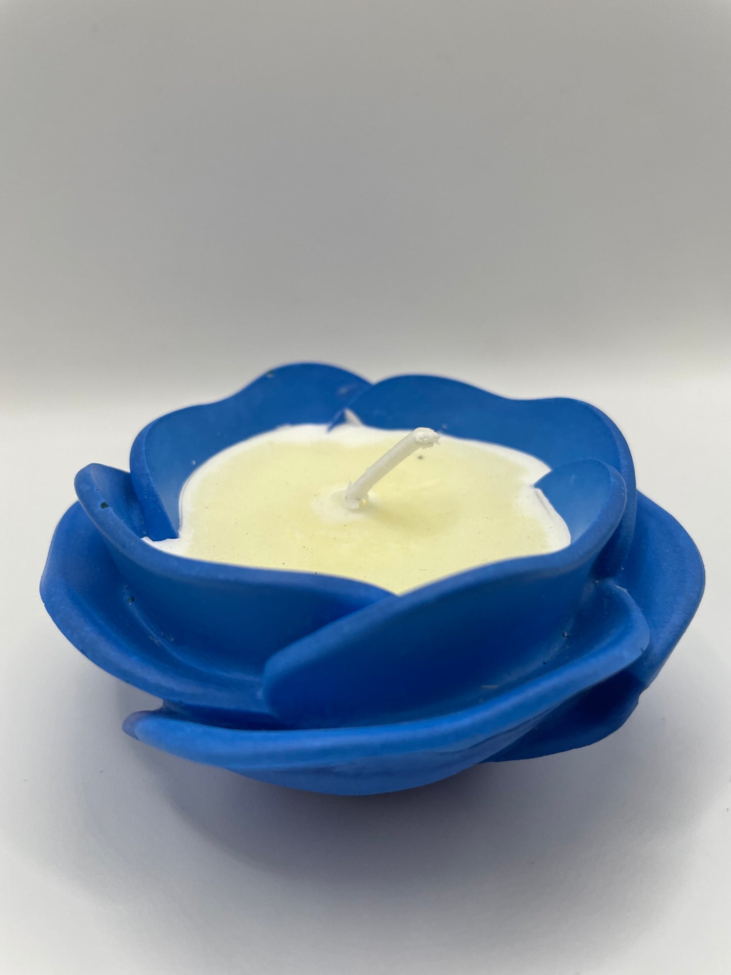 Blue Flower Eco-Resin Candle – Forest of Fir Soy Wax