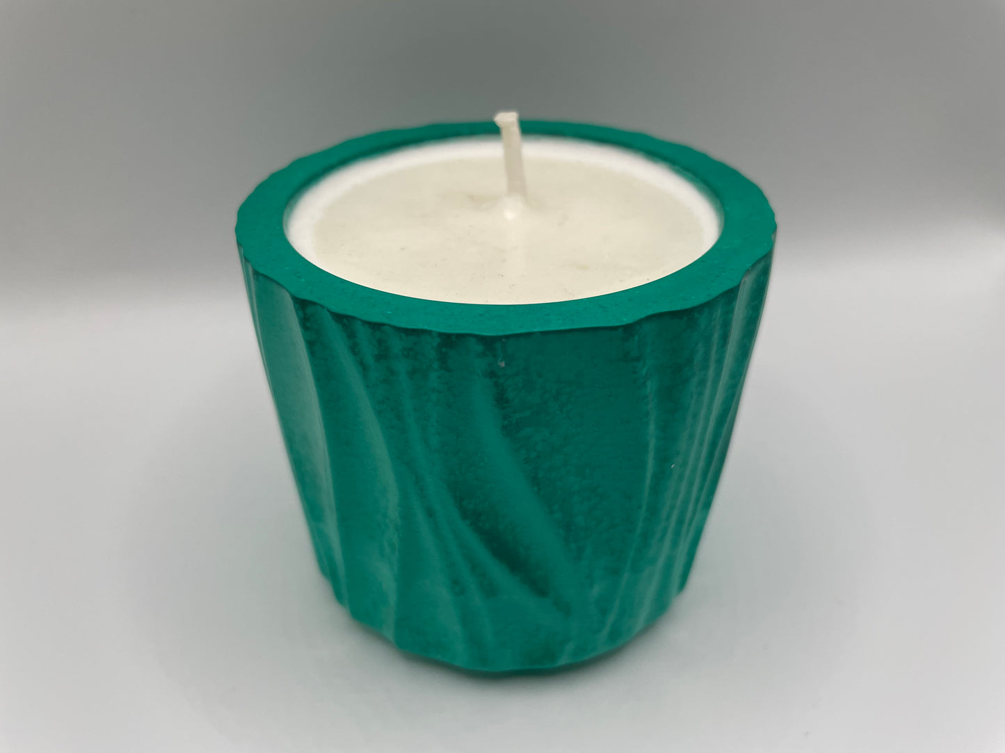 Green Eco-Resin Candle – Clean Lemon Soy Wax