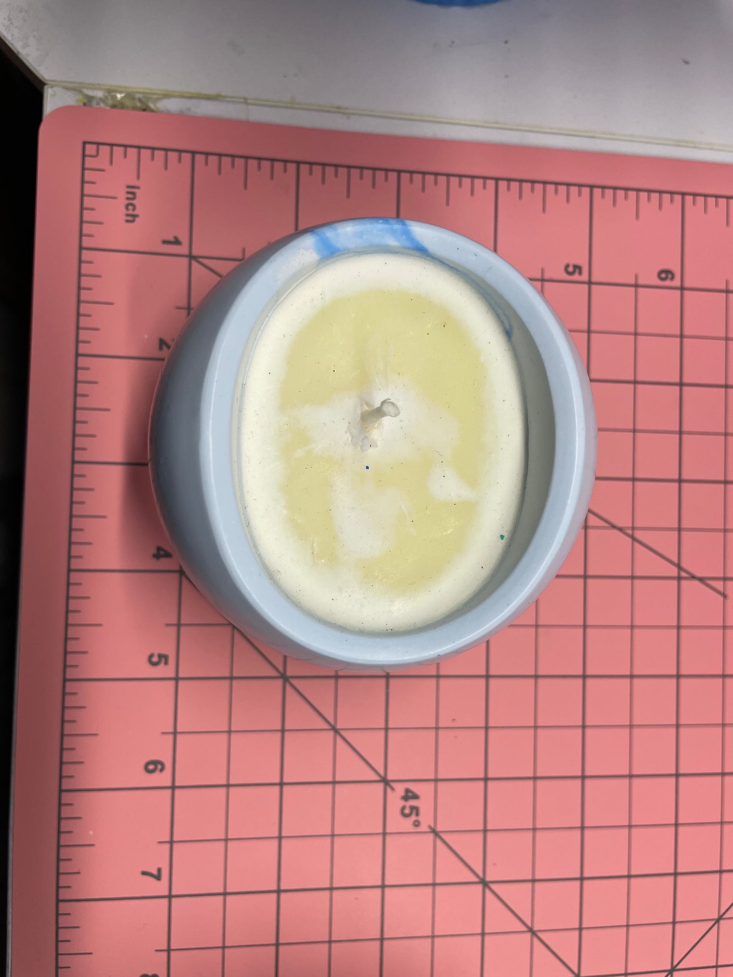 Blue Eco-Resin Candle – Forest of Firs Soy Wax