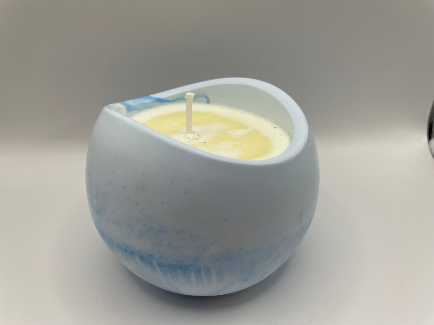 Blue Eco-Resin Candle – Forest of Firs Soy Wax