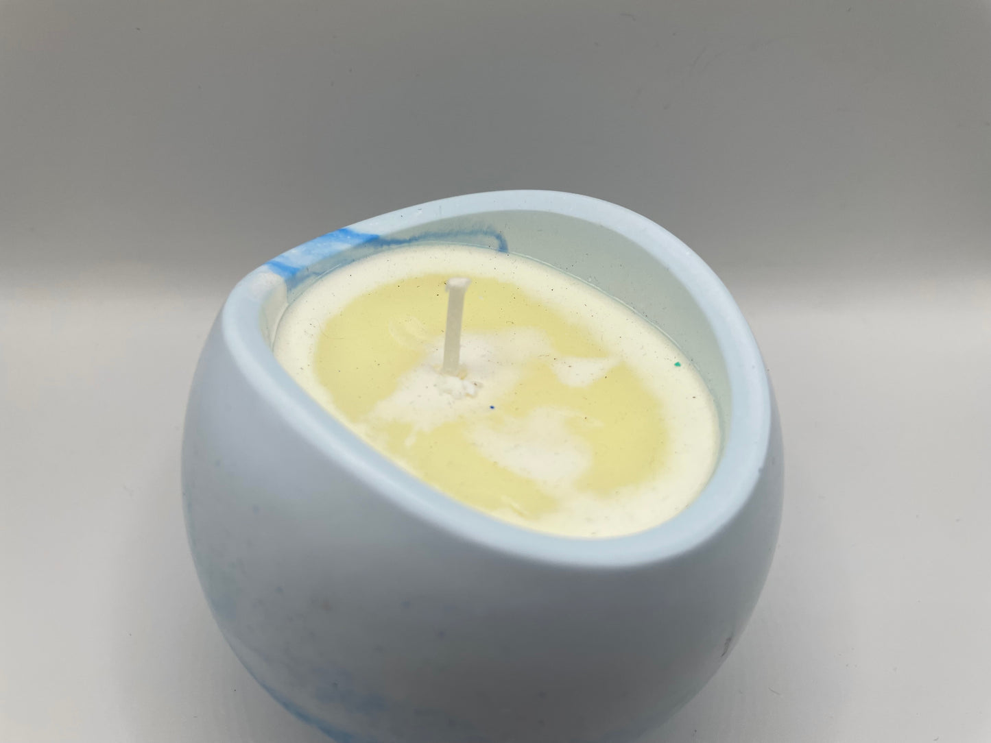 Blue Eco-Resin Candle – Forest of Firs Soy Wax