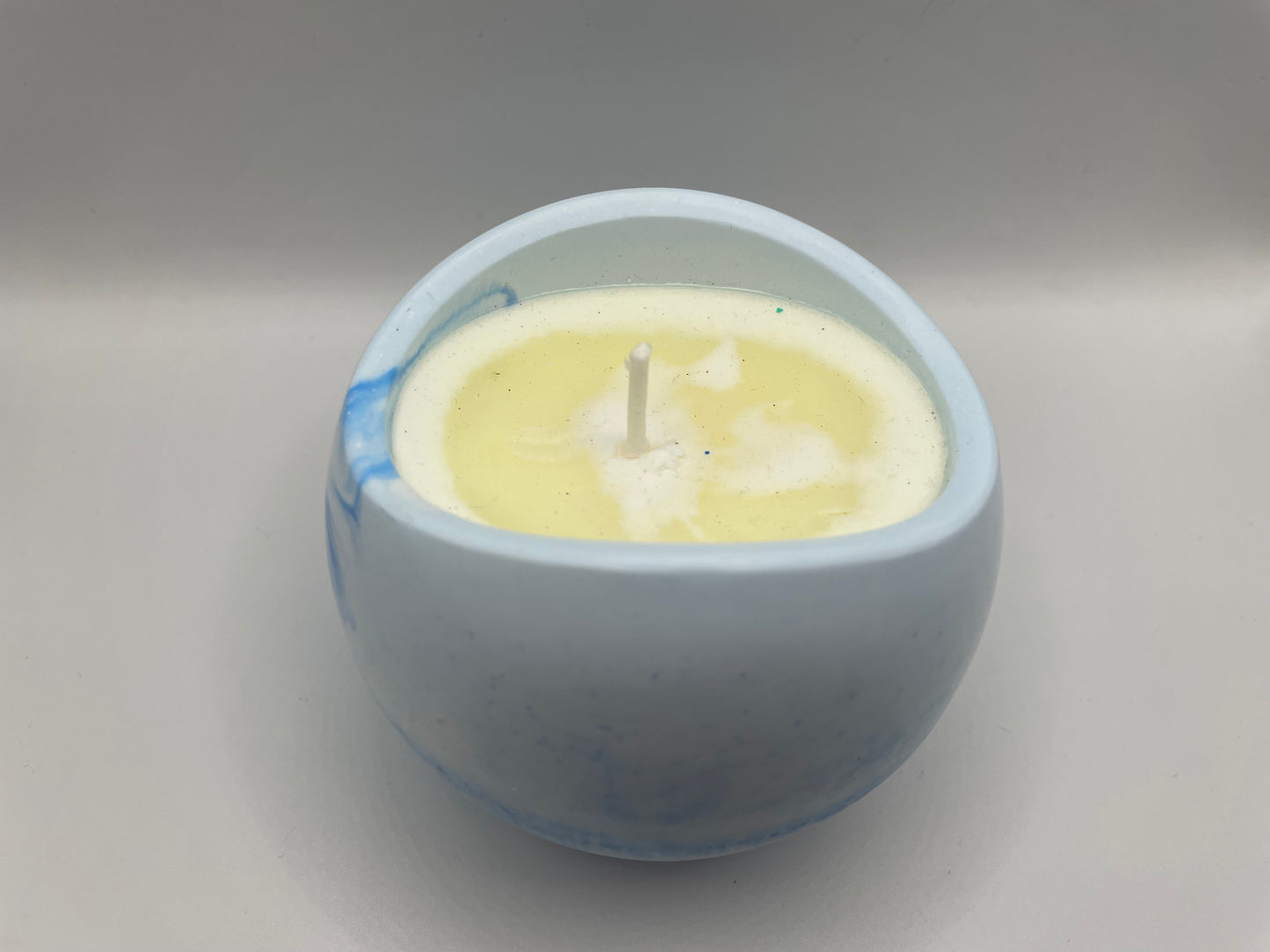 Blue Eco-Resin Candle – Forest of Firs Soy Wax