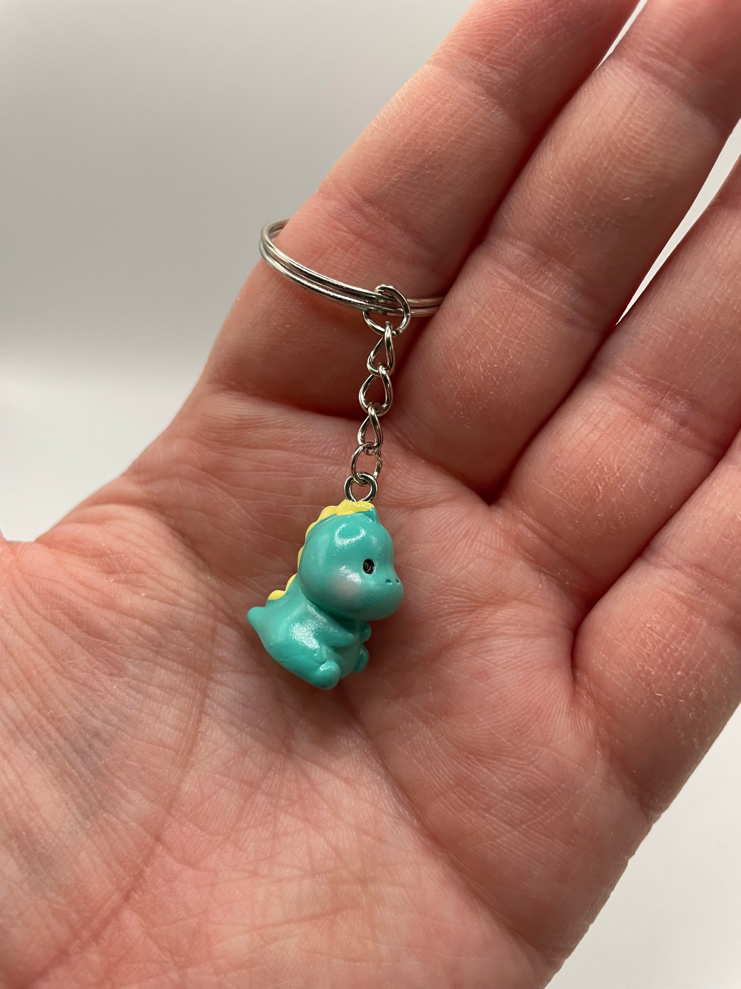 Mini Dinosaur Keychain