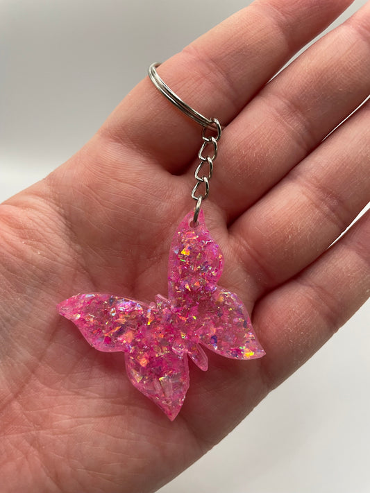 Butterfly keychain