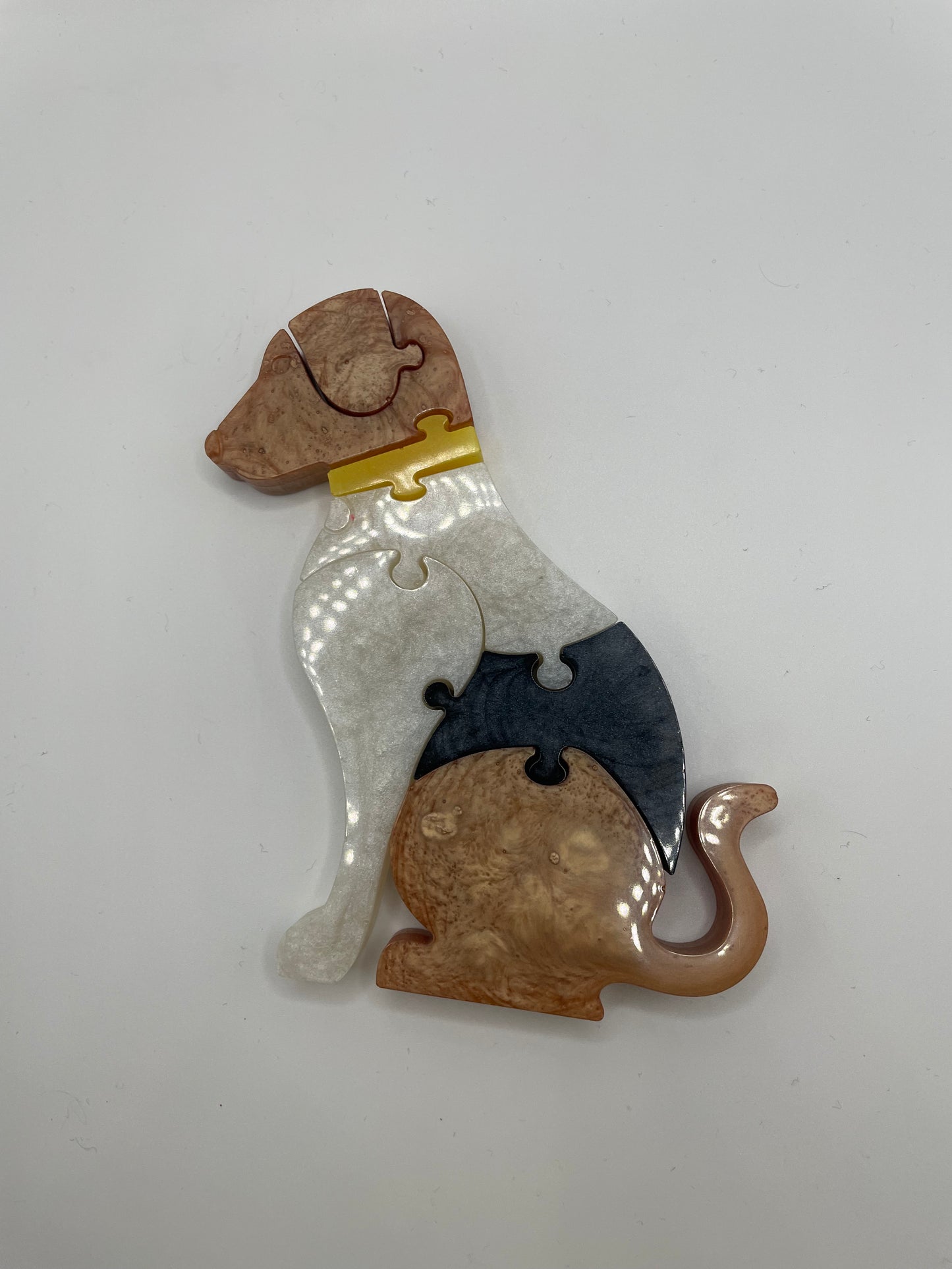 Resin Dog Puzzle – 7 Pieces