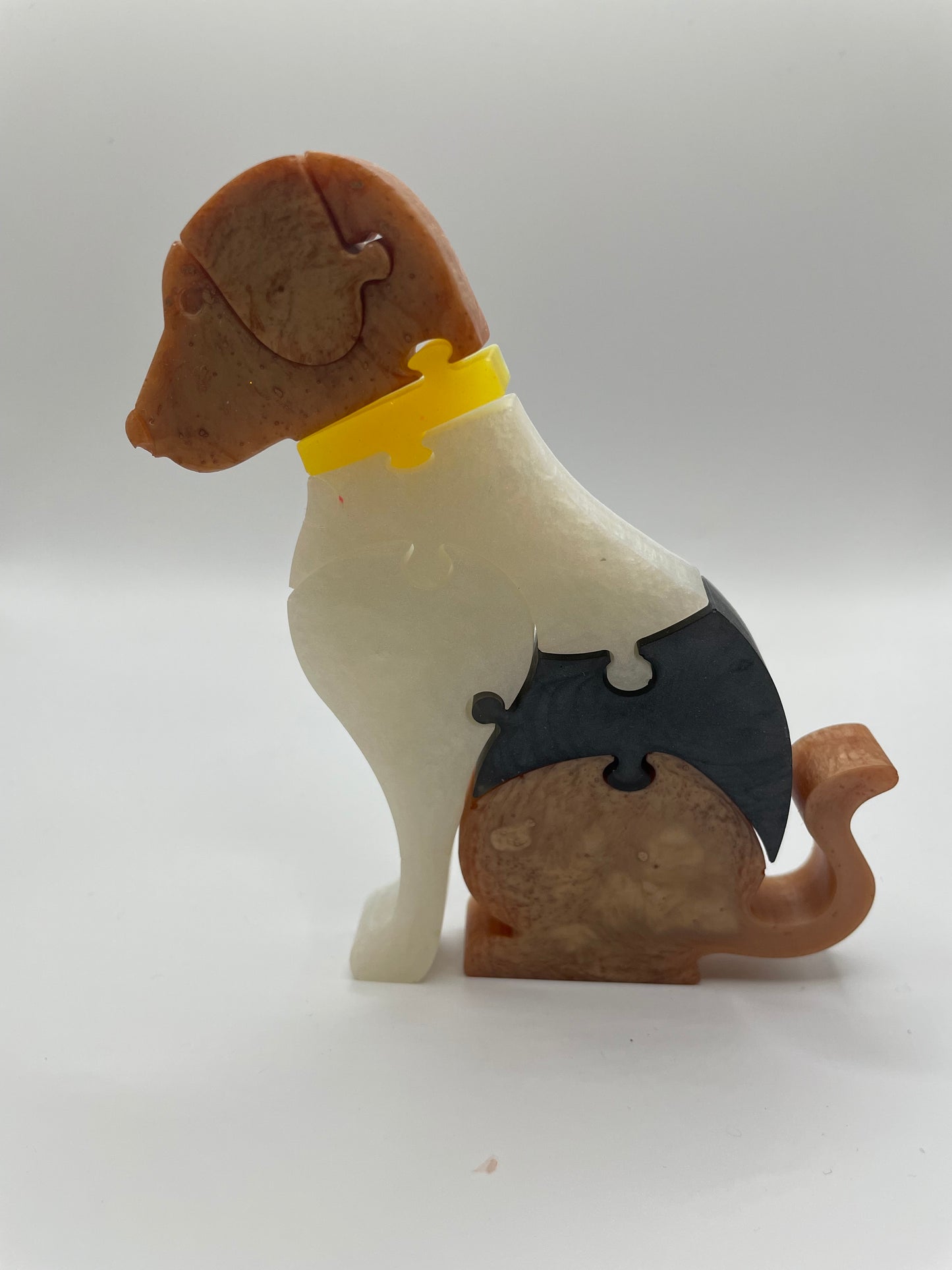 Resin Dog Puzzle – 7 Pieces