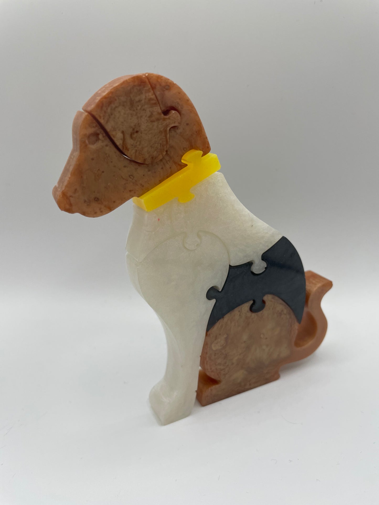 Resin Dog Puzzle – 7 Pieces