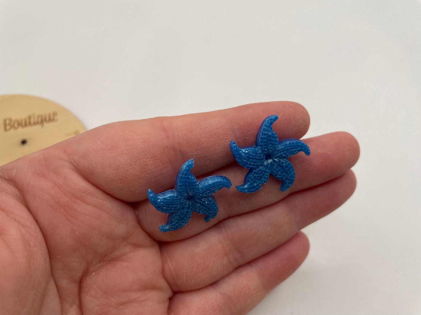 Starfish Stud Earrings-Nickel Free