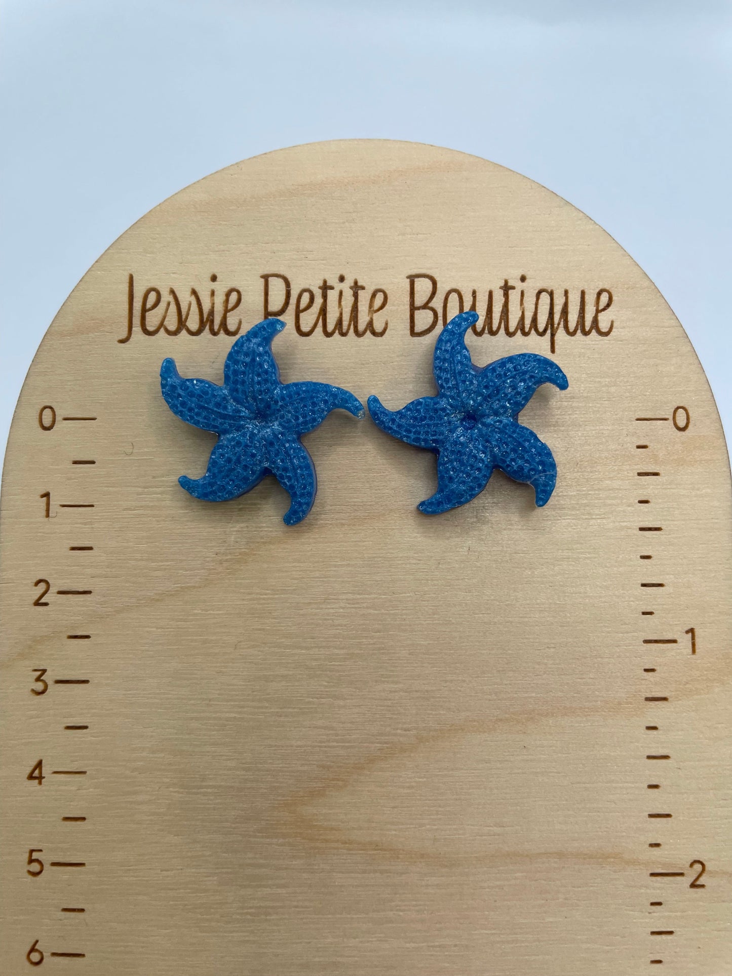 Starfish Stud Earrings-Nickel Free