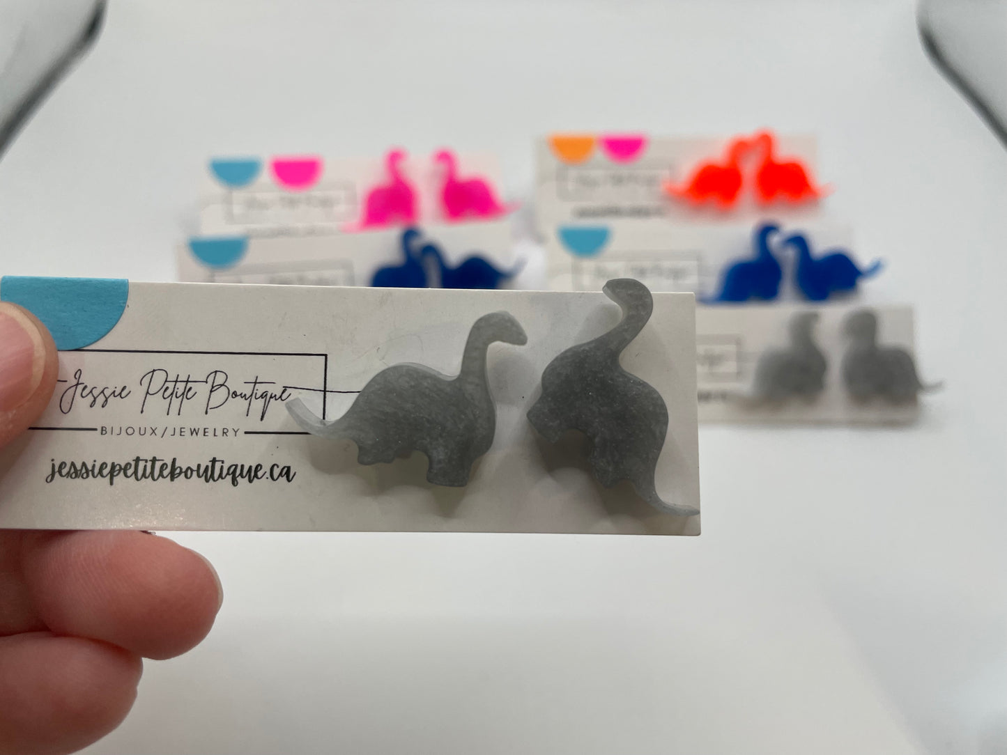 Dinosaur Stud Earrings