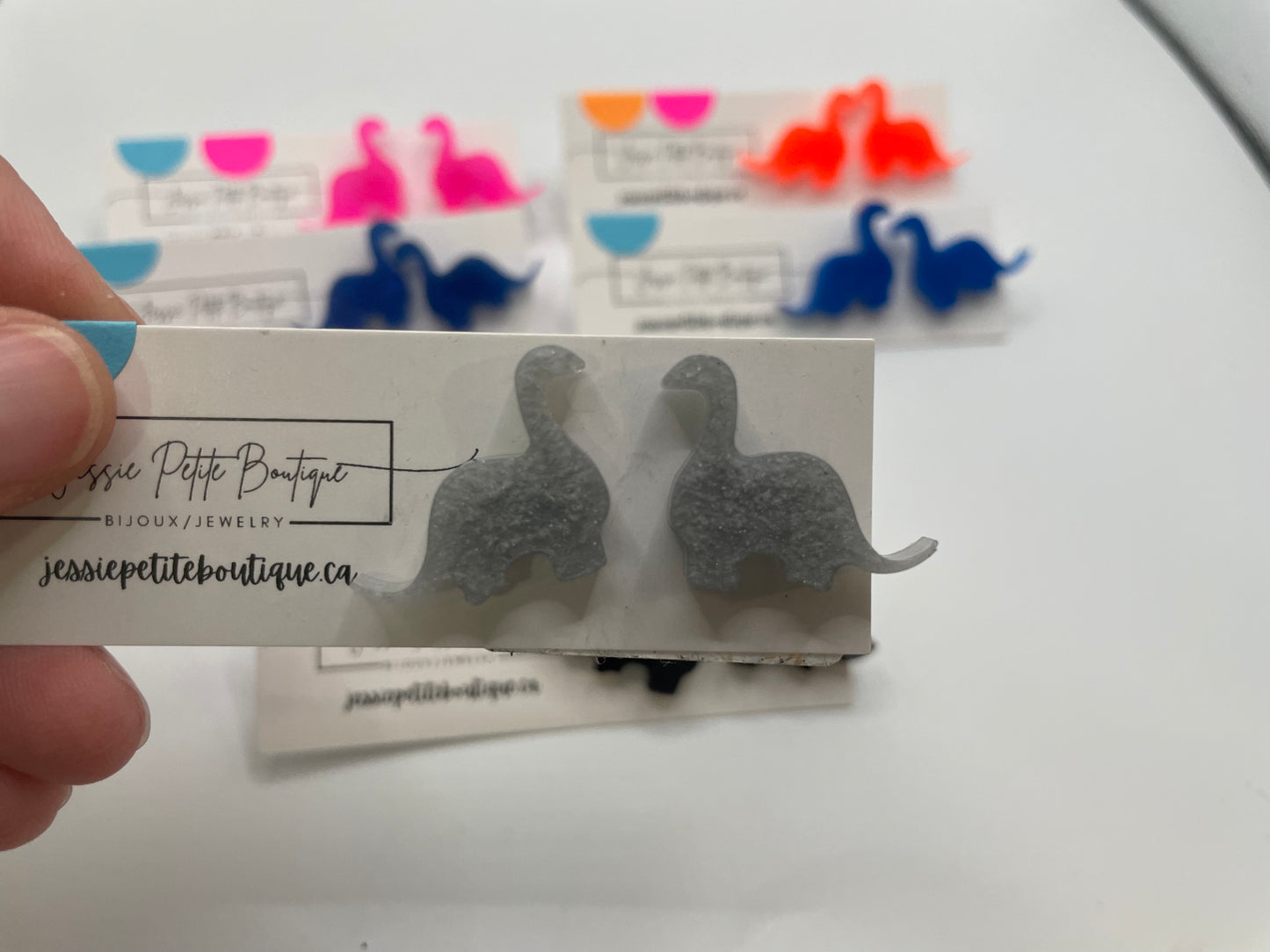 Dinosaur Stud Earrings