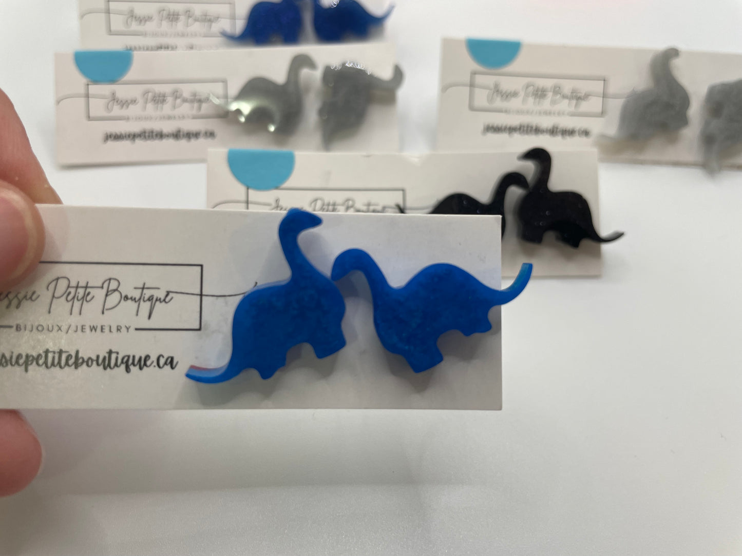 Dinosaur Stud Earrings