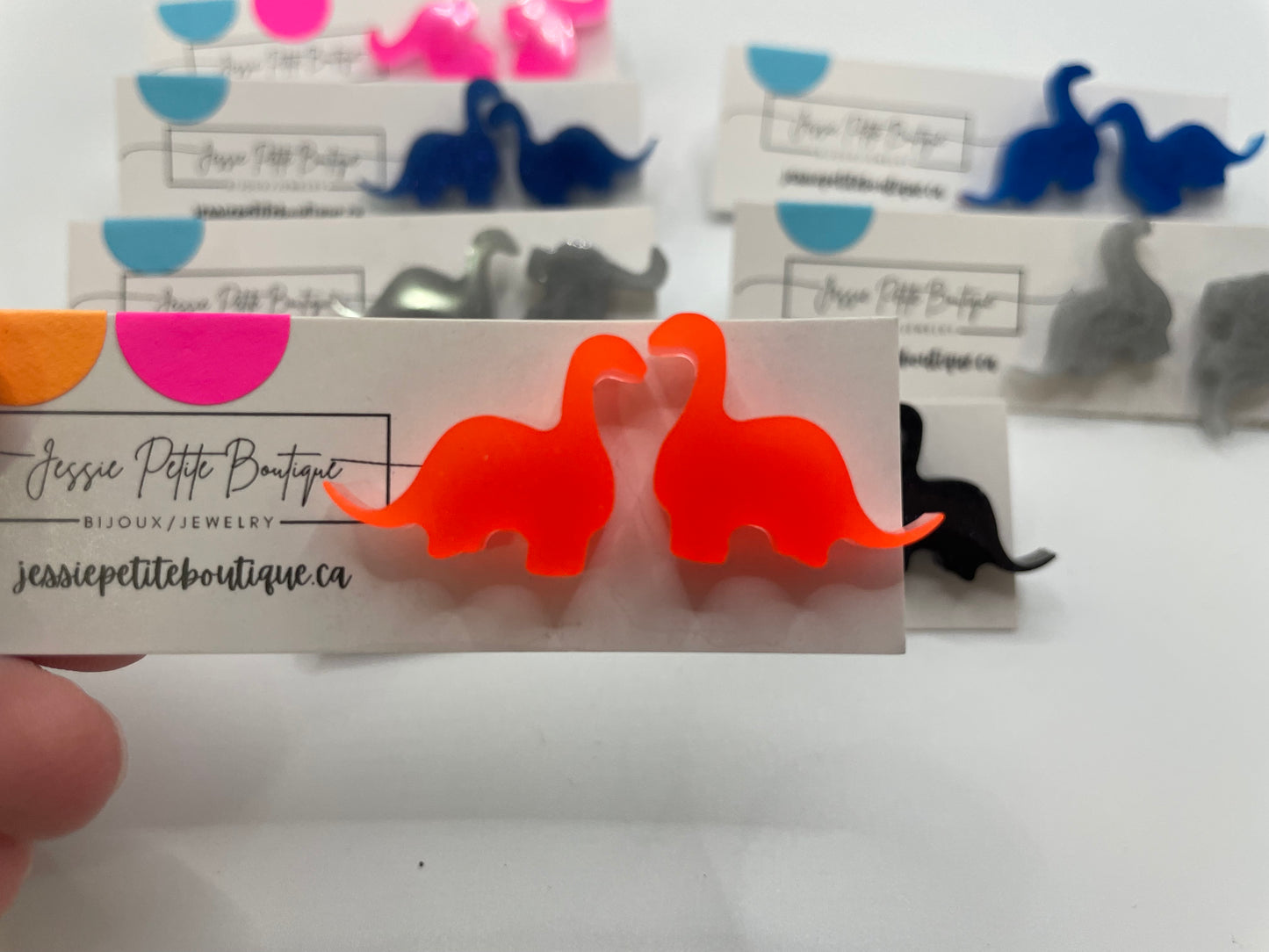 Dinosaur Stud Earrings