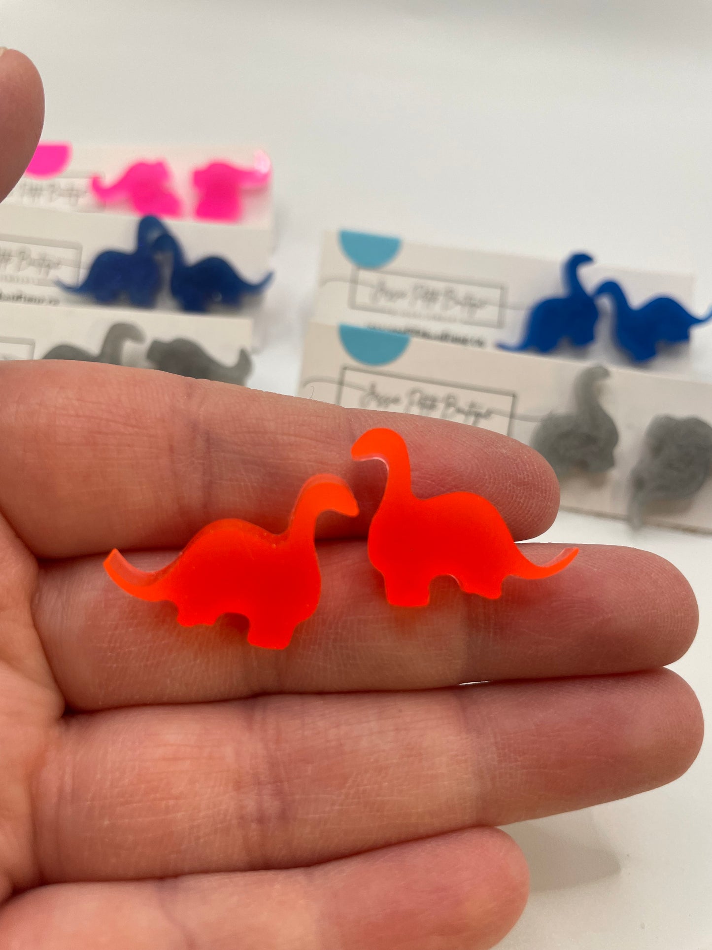 Dinosaur Stud Earrings