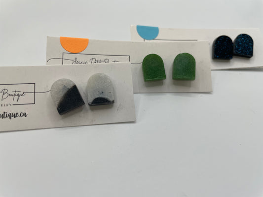 Mini Arch Stud Earrings