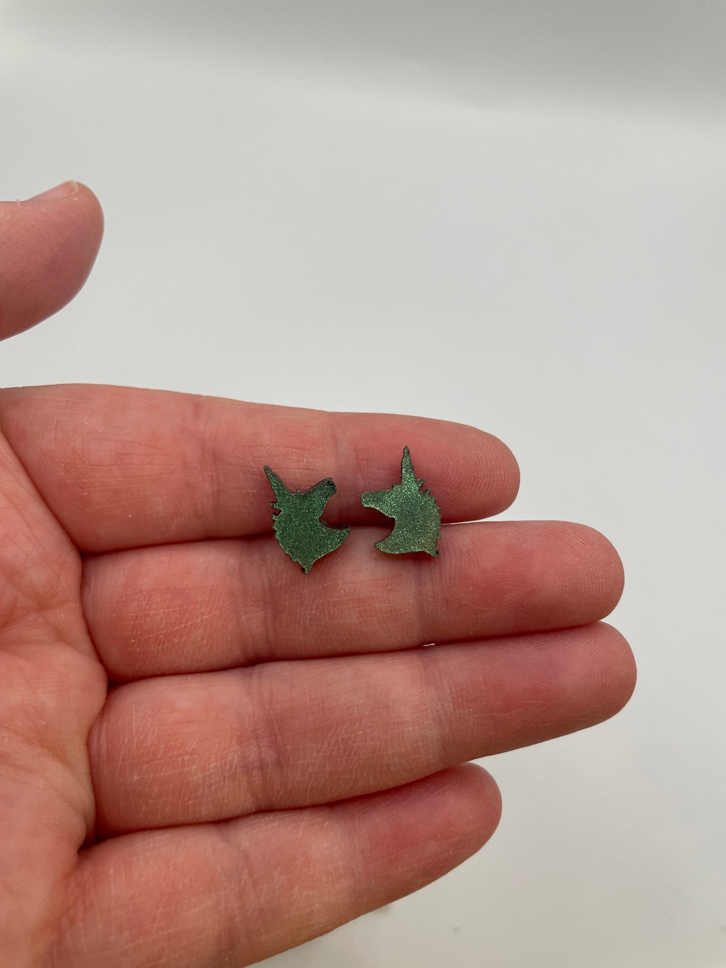 Unicorn Stud Earrings-Nickel Free