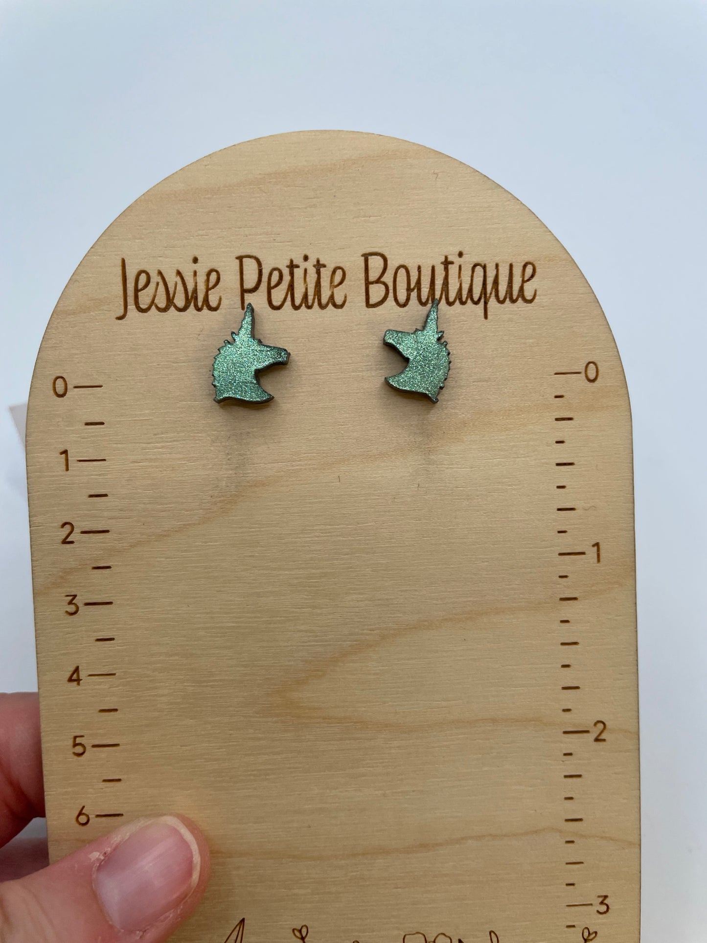 Unicorn Stud Earrings-Nickel Free