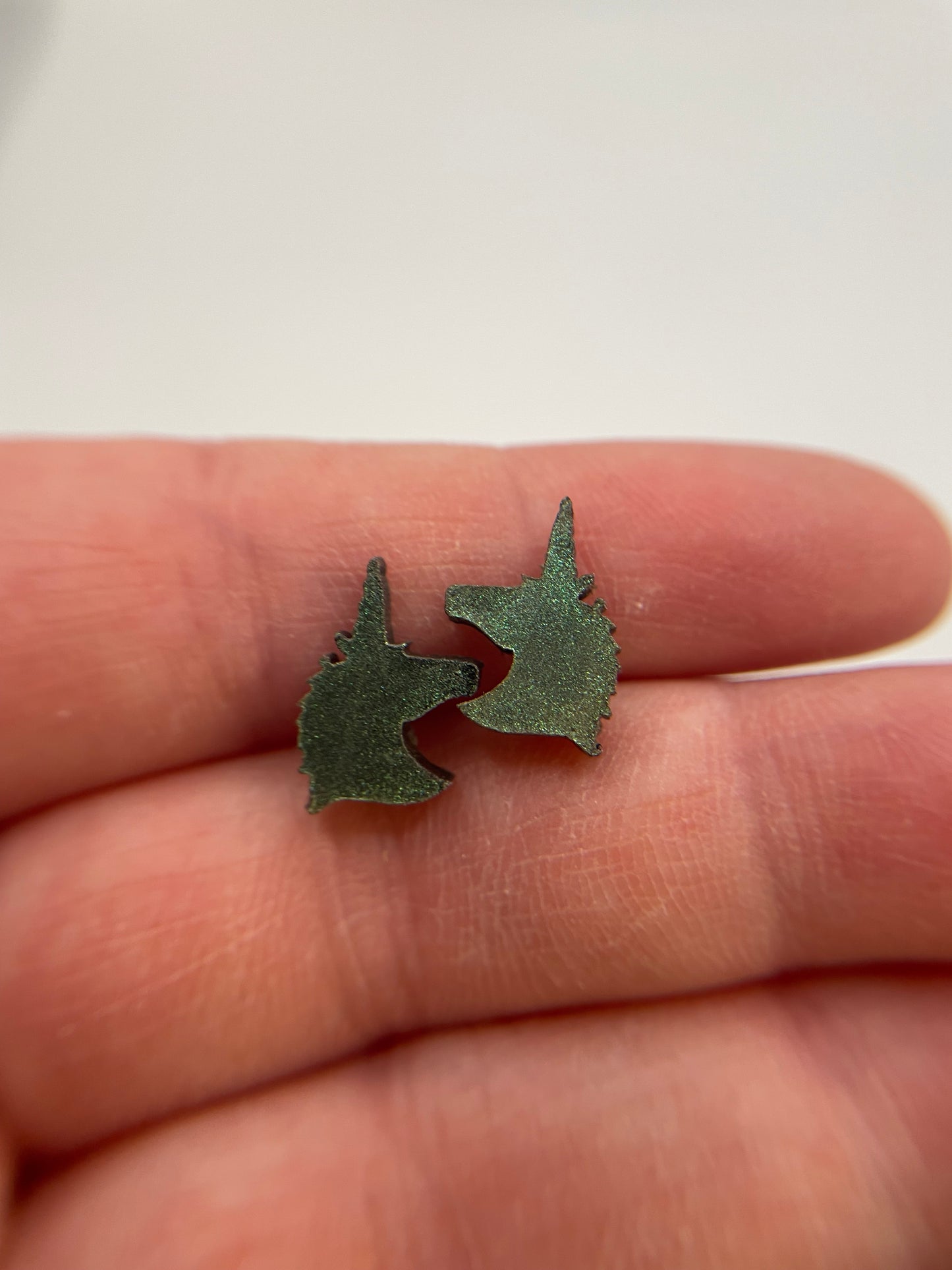 Unicorn Stud Earrings-Nickel Free