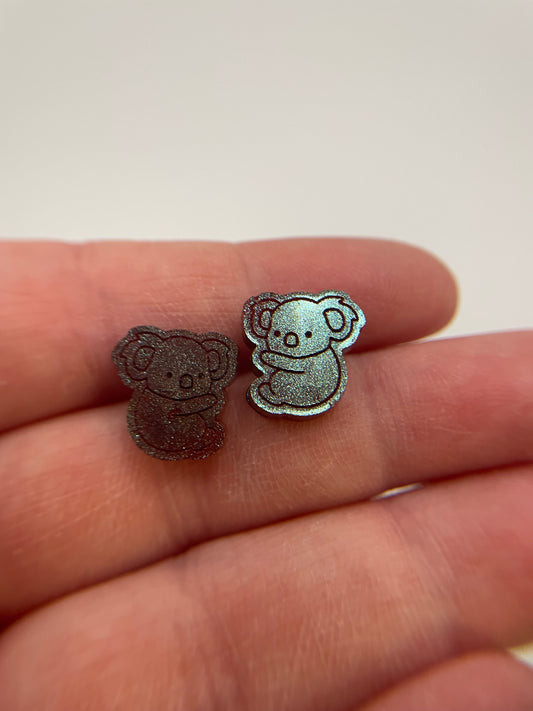 Koala Stud Earrings- Nickel Free