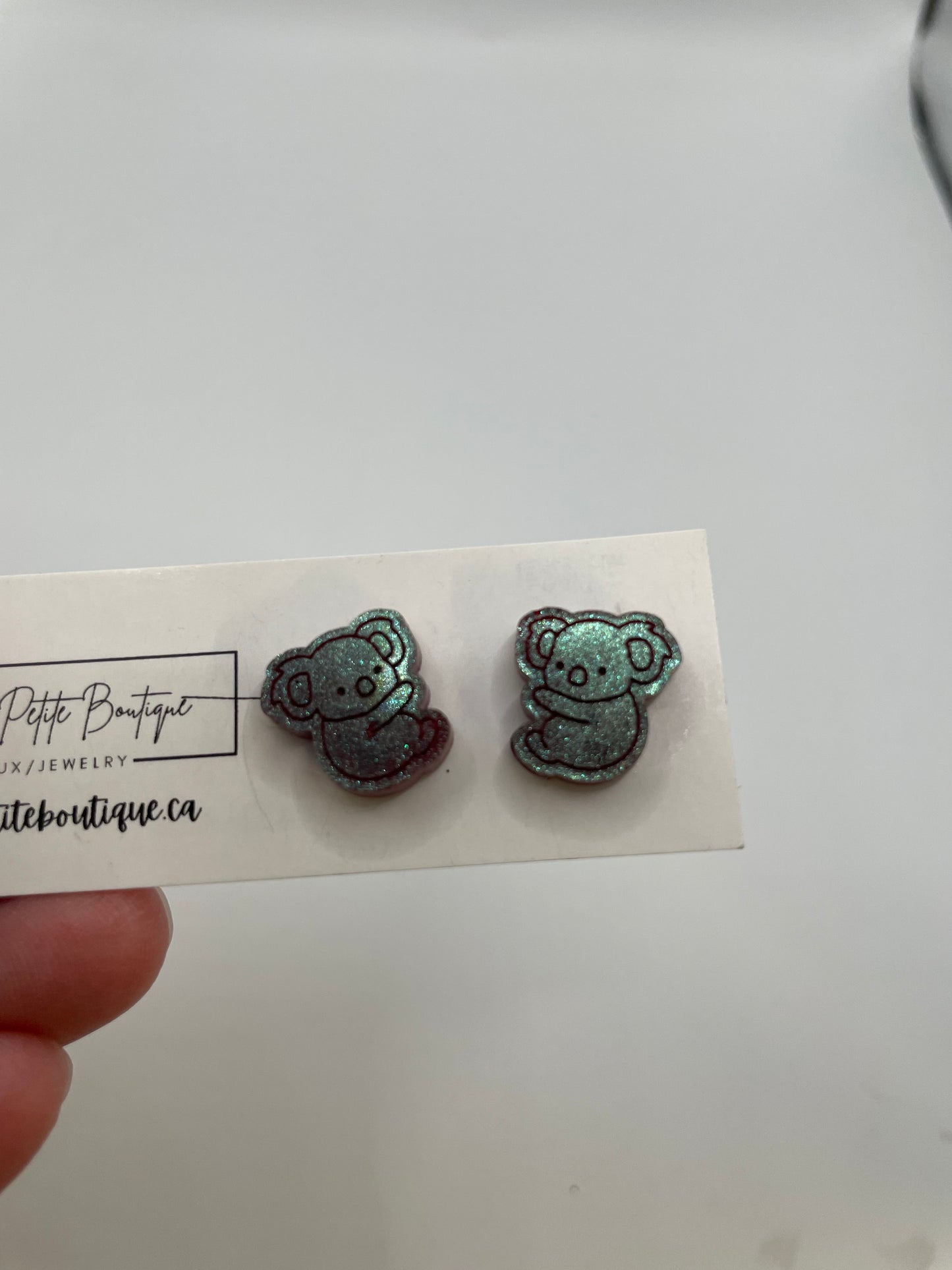 Koala Stud Earrings- Nickel Free